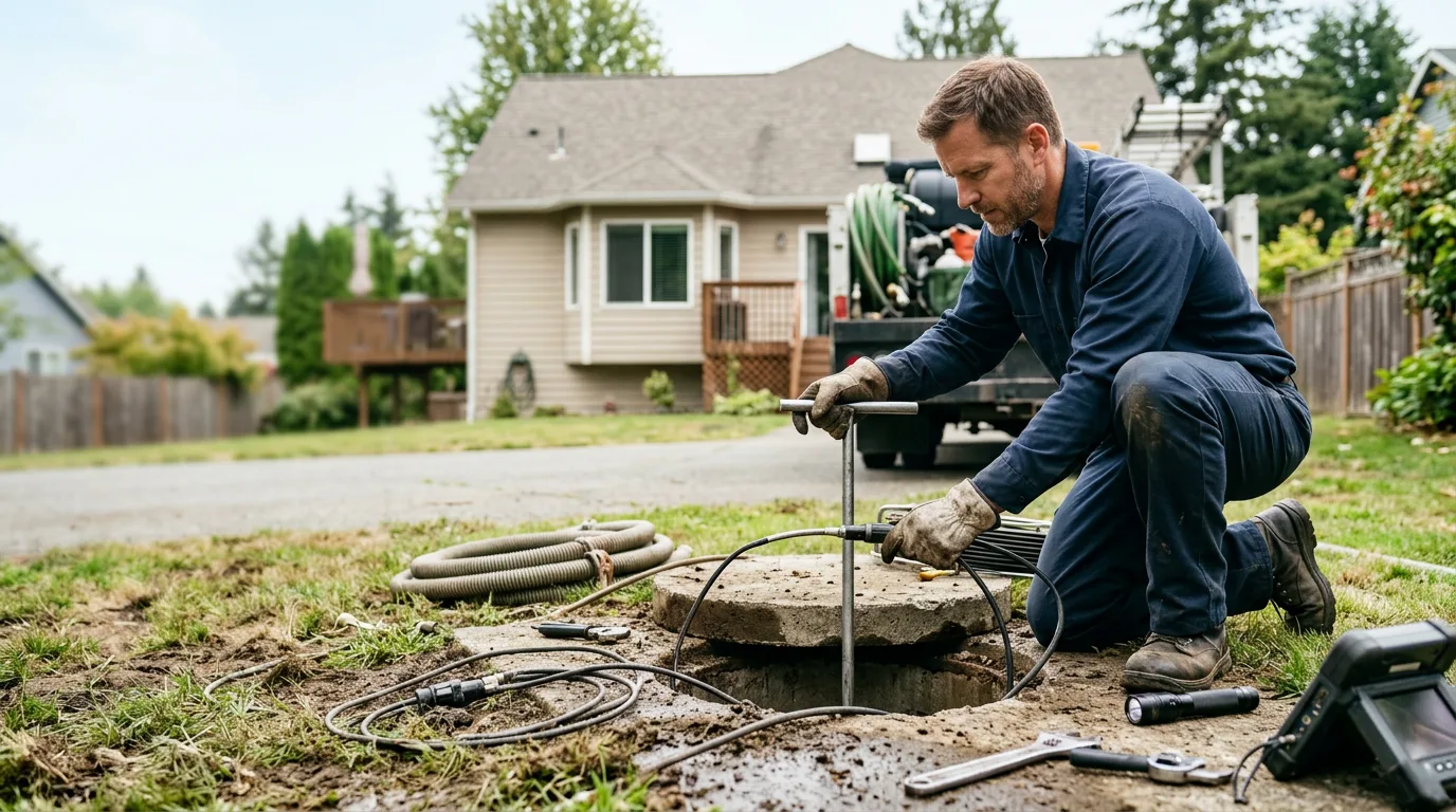 Septic Tank Pumping in Grizzly Flats, CA